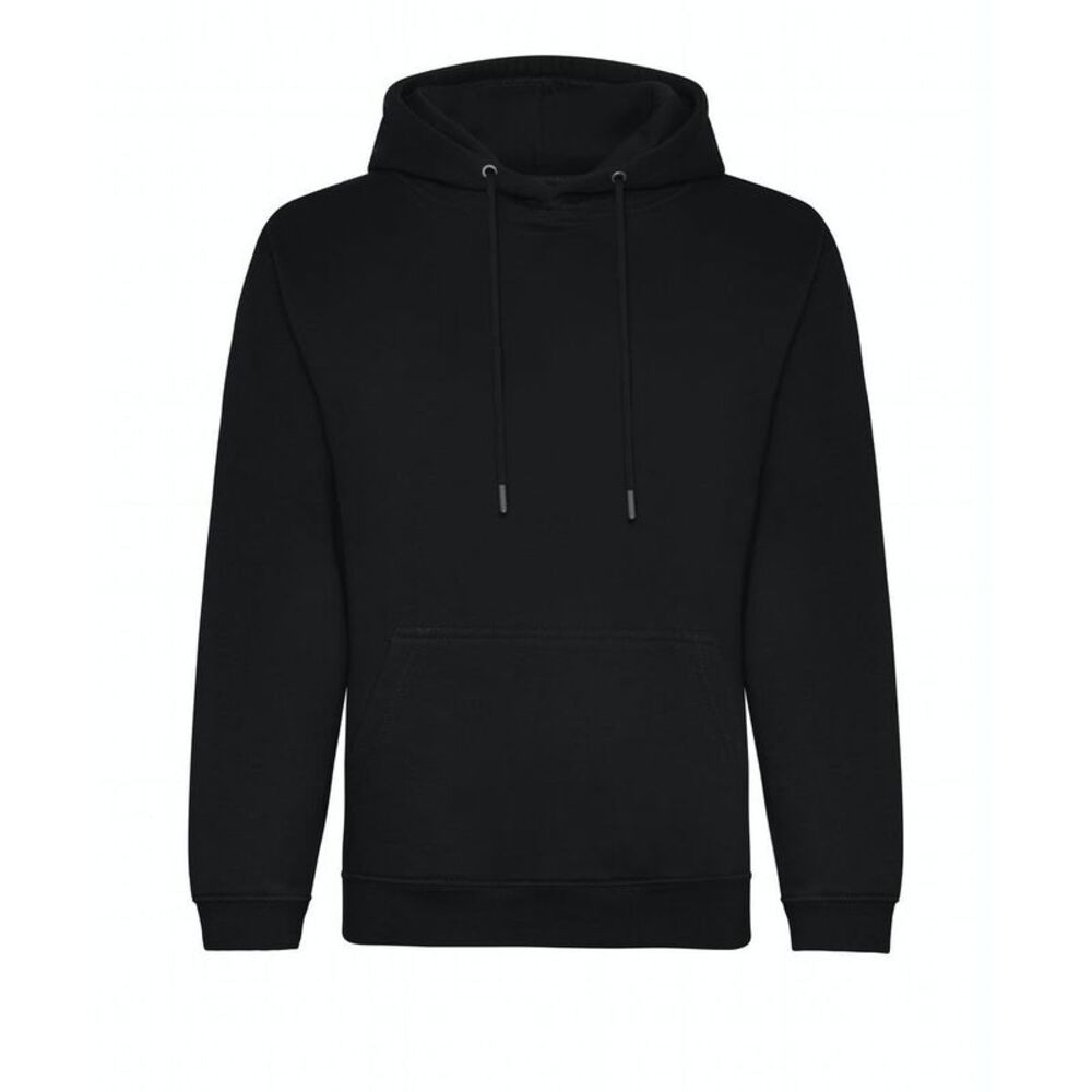 Awdis Mens Hoodie / Deep Black